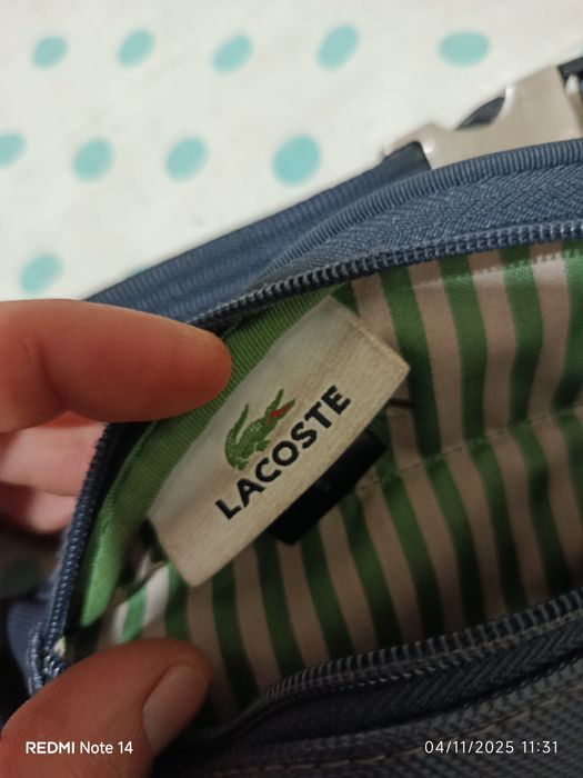 Bolsa da Lacoste original