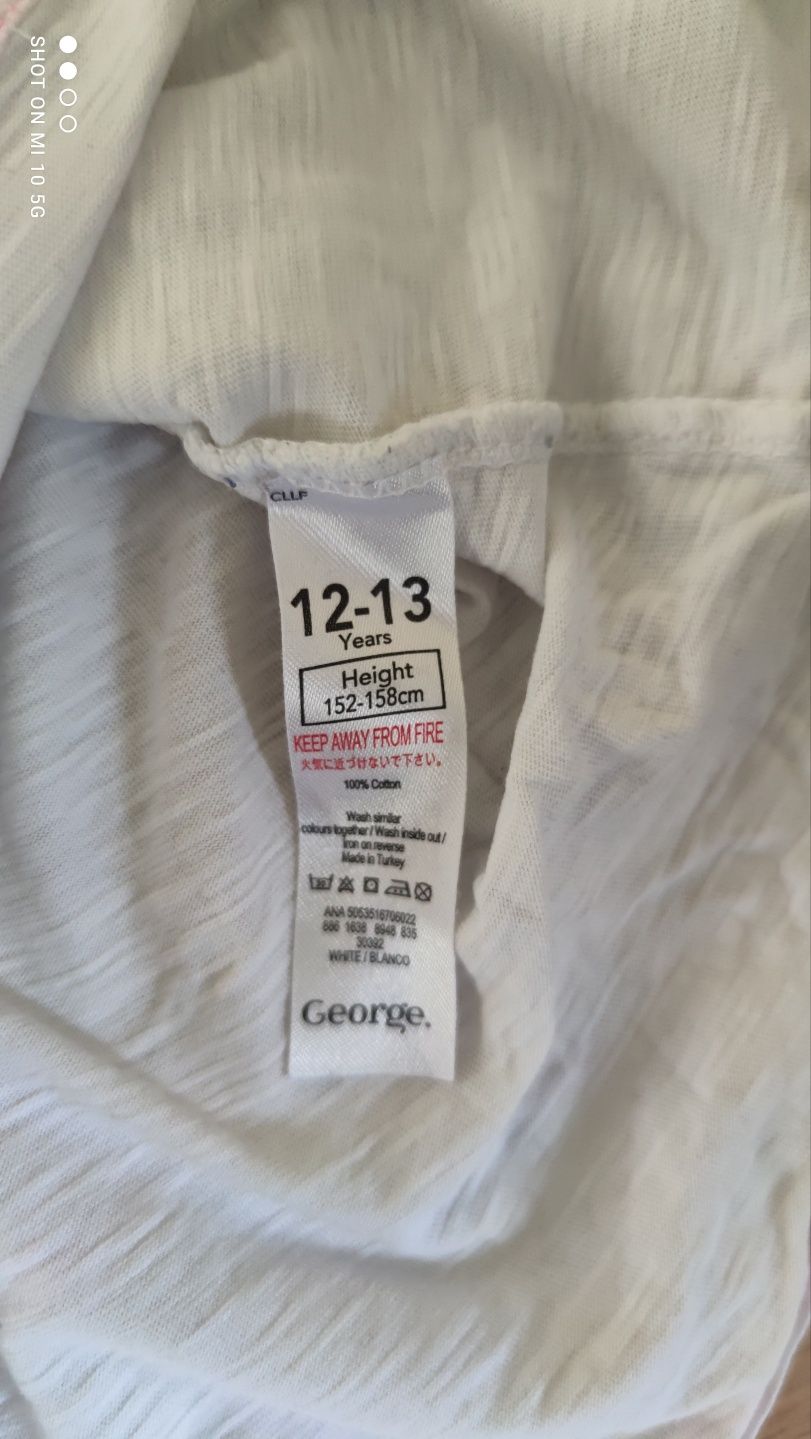 T-shirt bluzka koszulka z psem dalmatyńczyk 146 cm