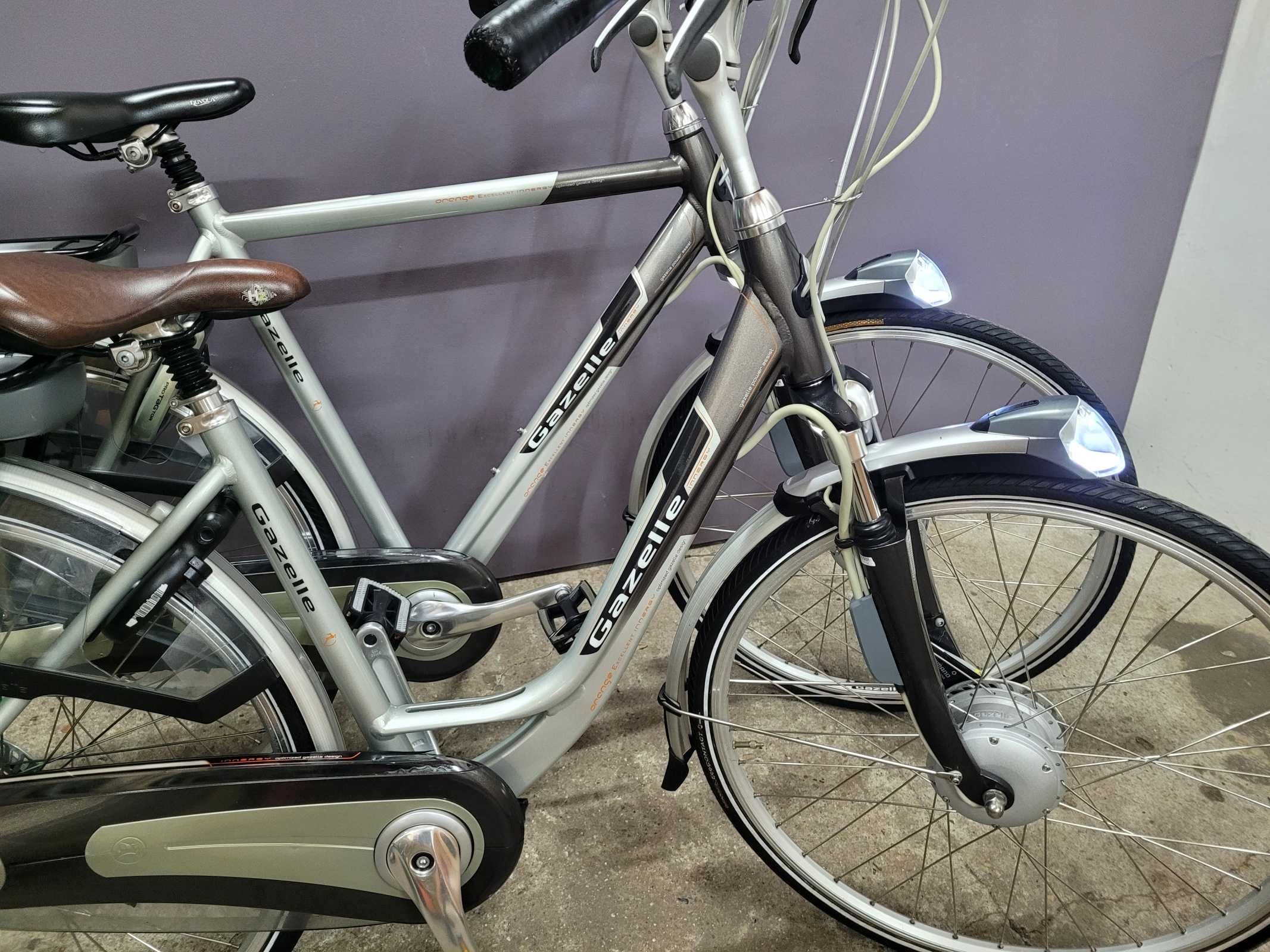 Parka Rowerów elektrycznych GAZELLE ORANGE EXCELLENT 1700 KM 11ah 36V