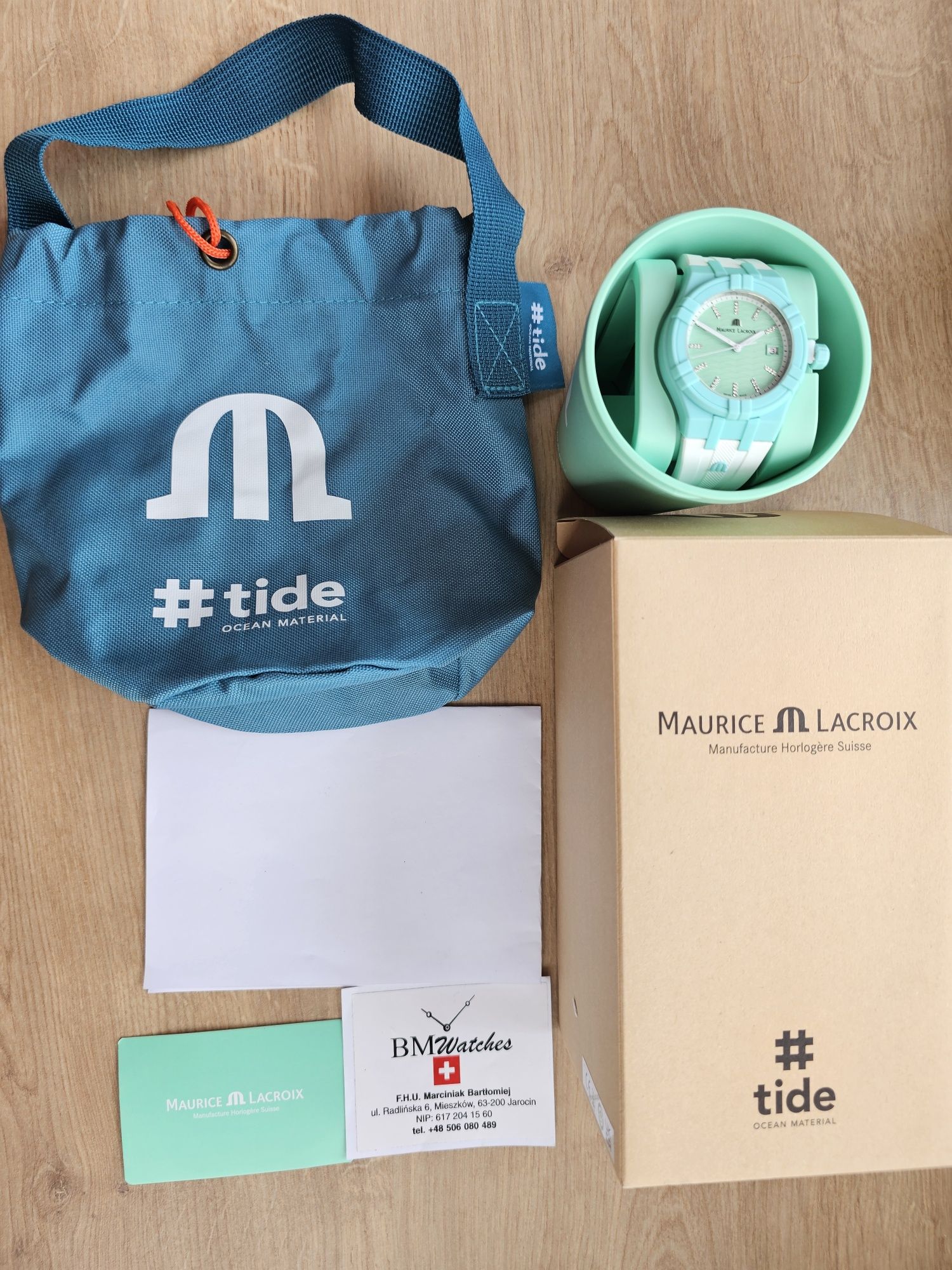 Maurice Lacroix Aikon Tide z diamentami