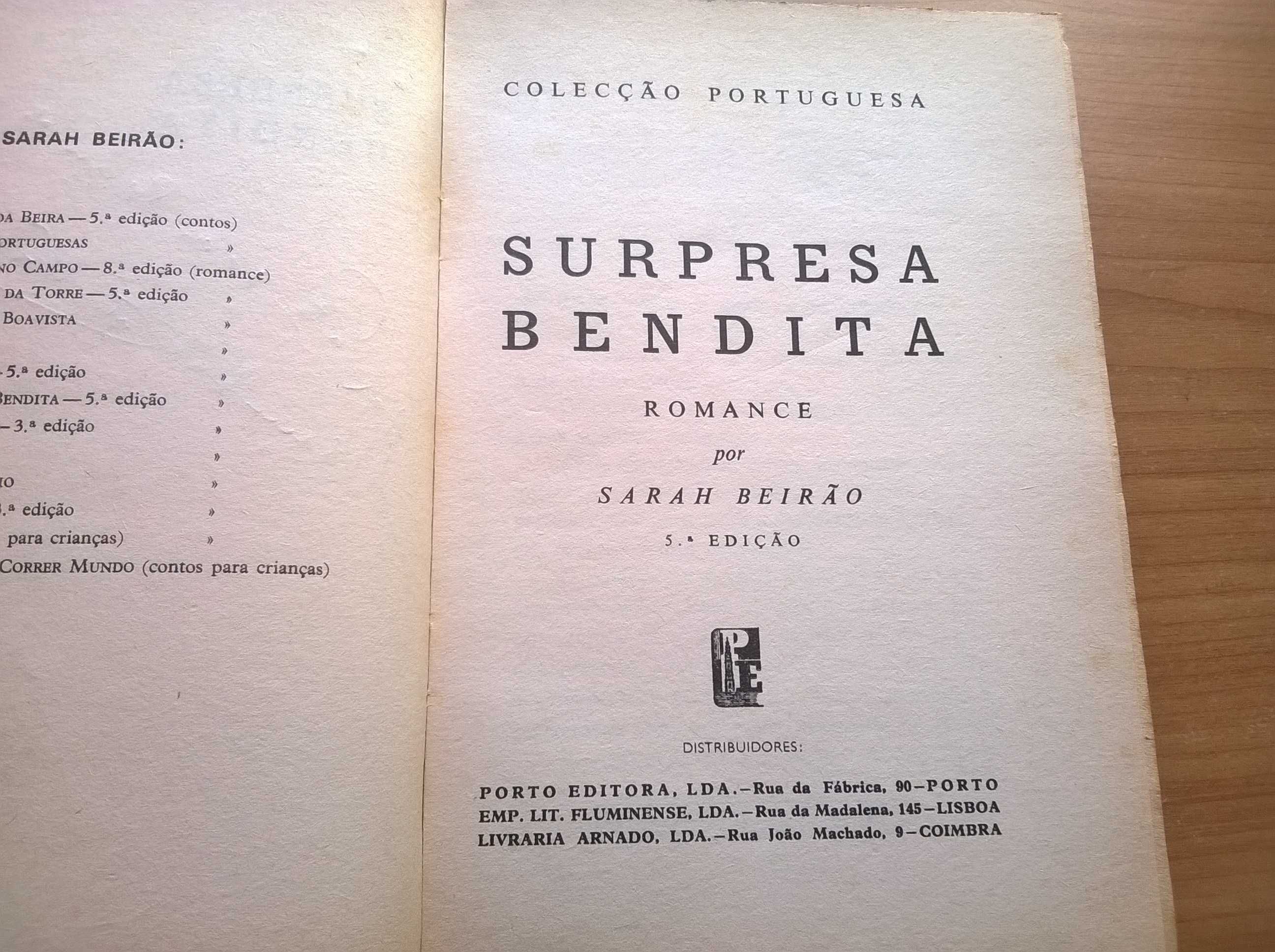 Surpresa Bendita - Sarah Beirão (portes grátis)
