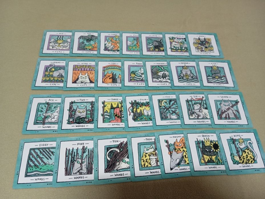 Mini cat tarot de Rachillu