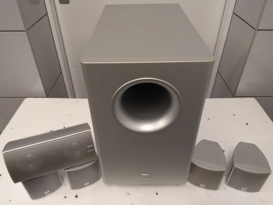 Canton Movie 60 CX zestaw 5.1 subwoofer aktywny AS 60 CX, głośniki.