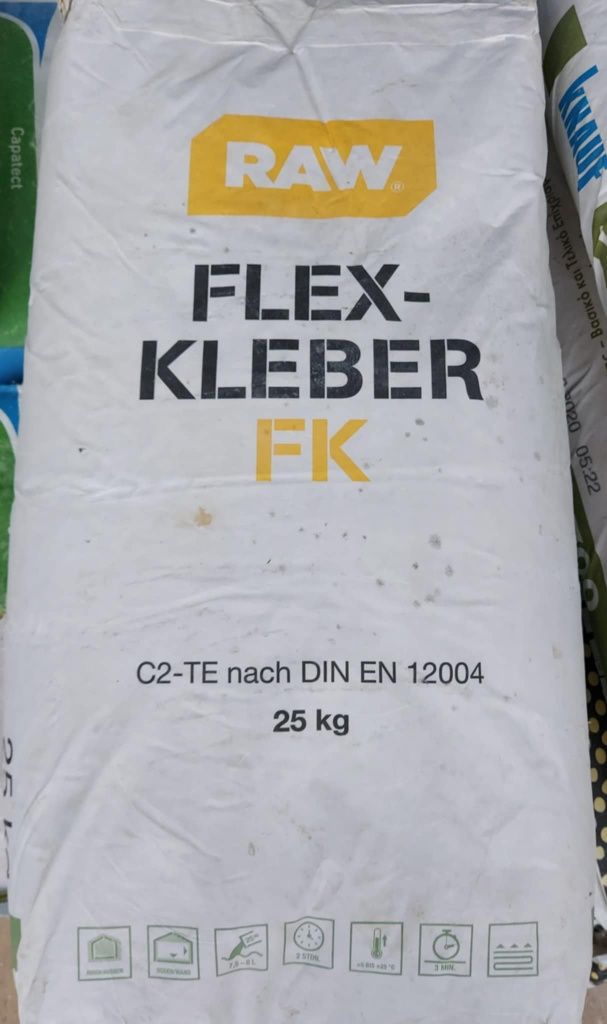 FLEX- KLEBER plastczny klej do płyt ceramicznych 25kg