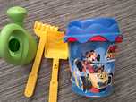 Balde de praia Mickey Mouse