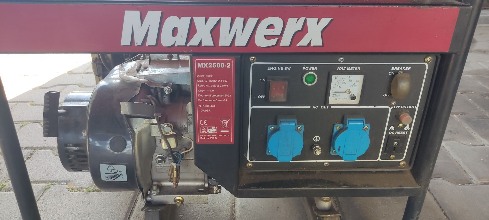 Agregat prądotwórczy MAXWERX