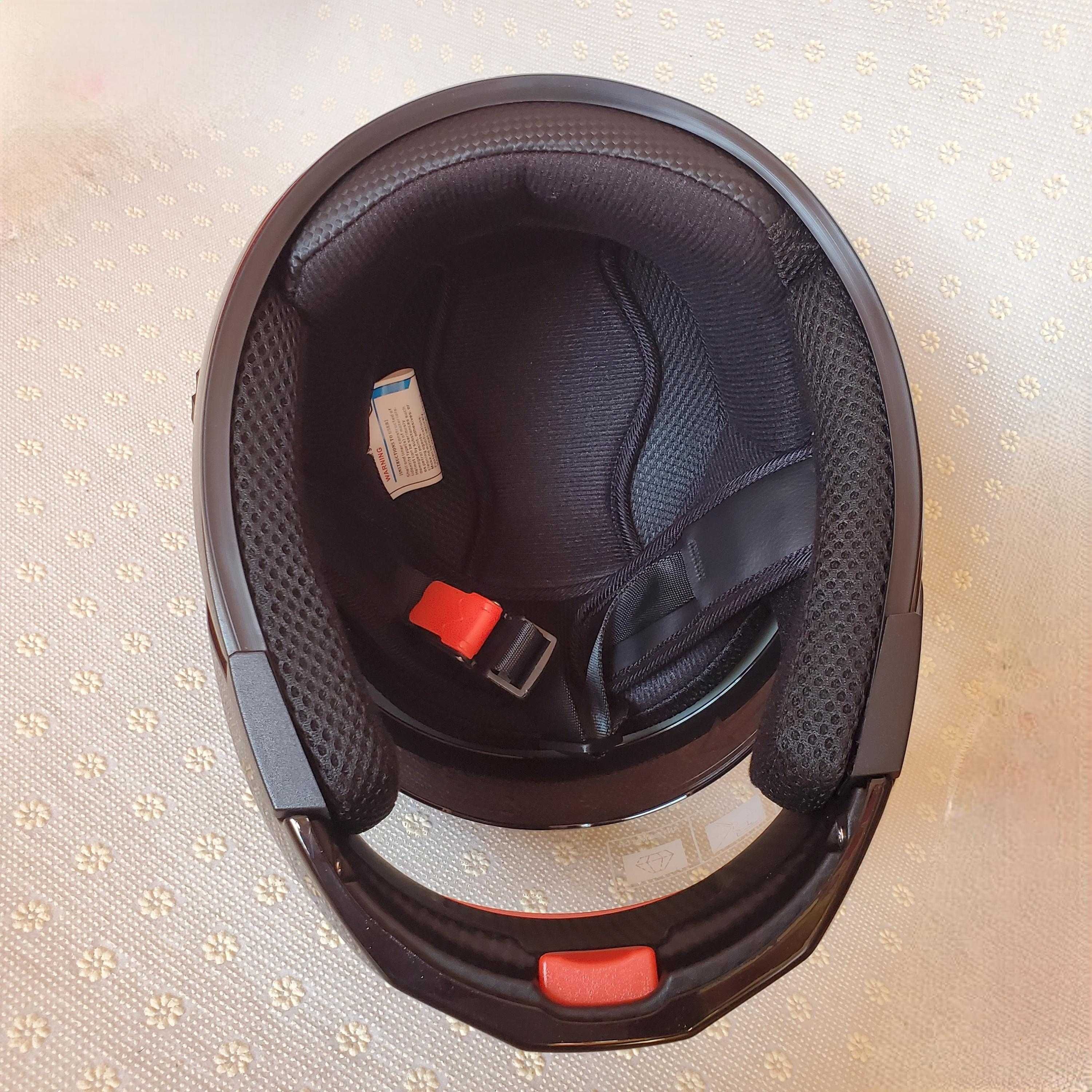 Шолом для мотоциклів Casco Capacetes, шлем с двойной линзой XL 60-61