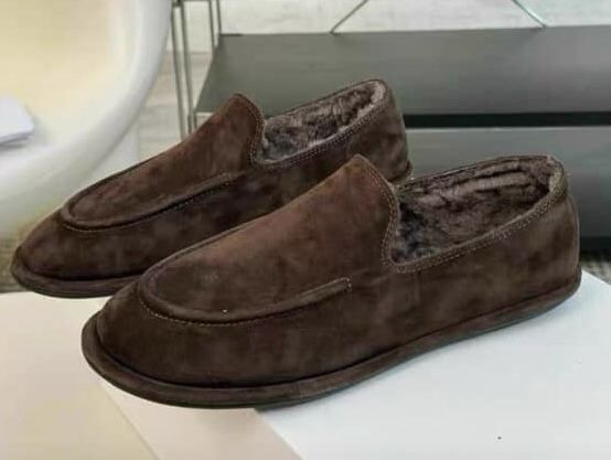 Анатомічні лофери на хутрі 38р 24см стелька