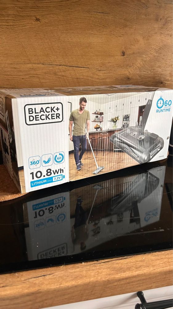 Black&decker szczotka elektryczna z ladowarka