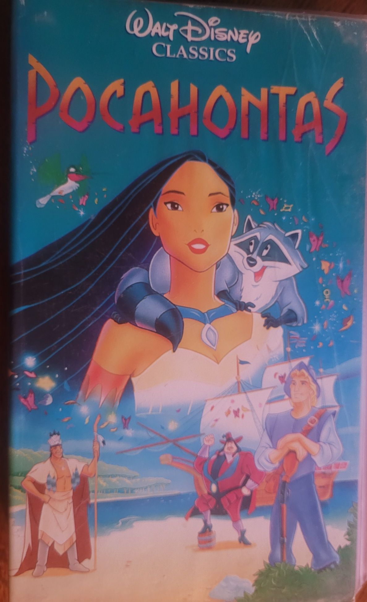 VHS Pocahontas 1995 Disney / Dubbing PL