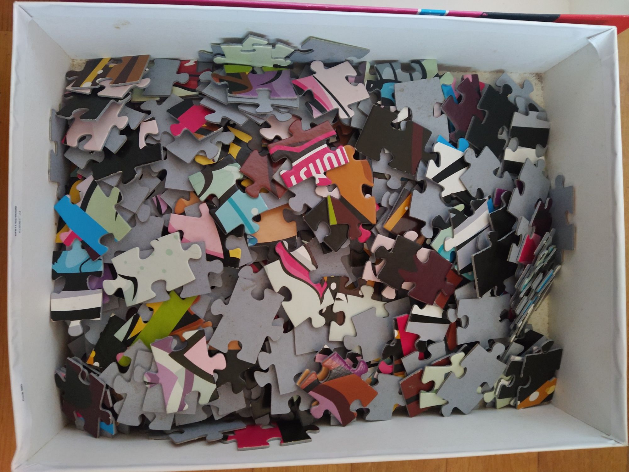Puzzle Gigante das Monster High completo - 400 peças
