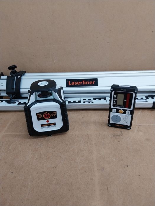 Laserliner Cubus SL210 Niwelator Laserowy Rotacyjny Osie X Y