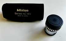 Lupa Mitutoyo 183 plus płytka 183-145