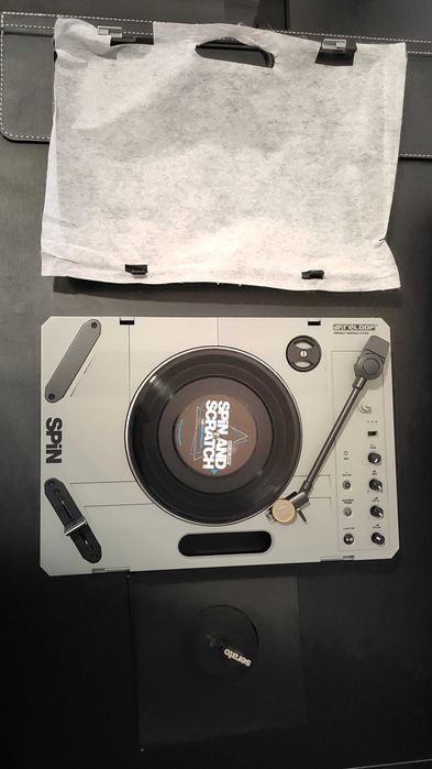Gira Discos portátil para scratch - Reloop Spin *NOVO*