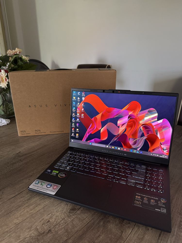 Asus VivoBook Pro 15 Oled Intel Core Ultra 9, NVIDIA GeForce RTX 4060