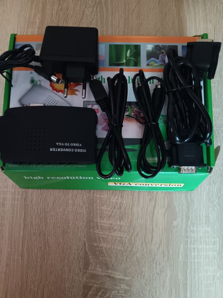 Konwenter BNC, SVIDEO do VGA