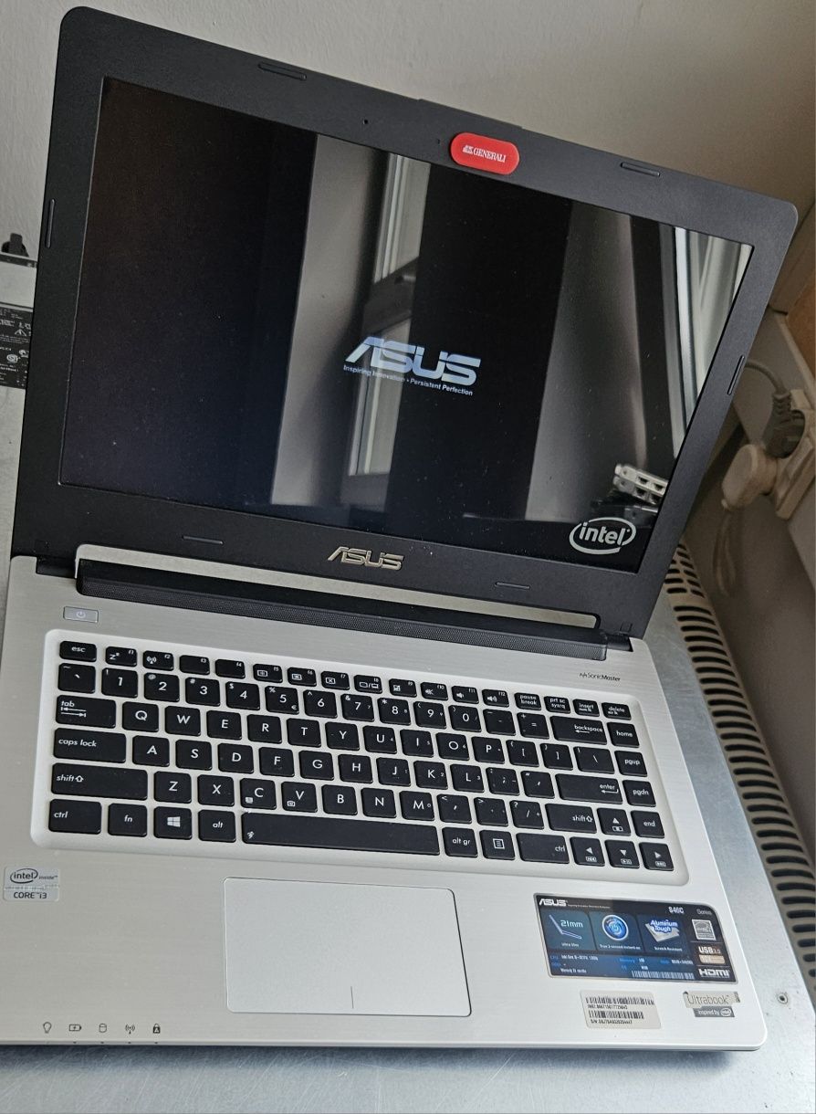 Laptop Asus S46C Core i3 8GB RAM SSD 240GB Win 10