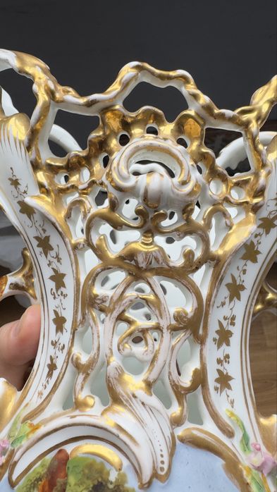 Ваза антикварна фарфорова