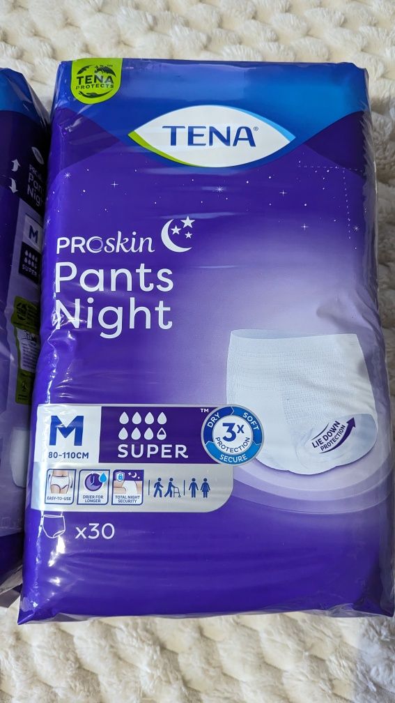 TENA pants proskin night pieluchomajtki pieluchy