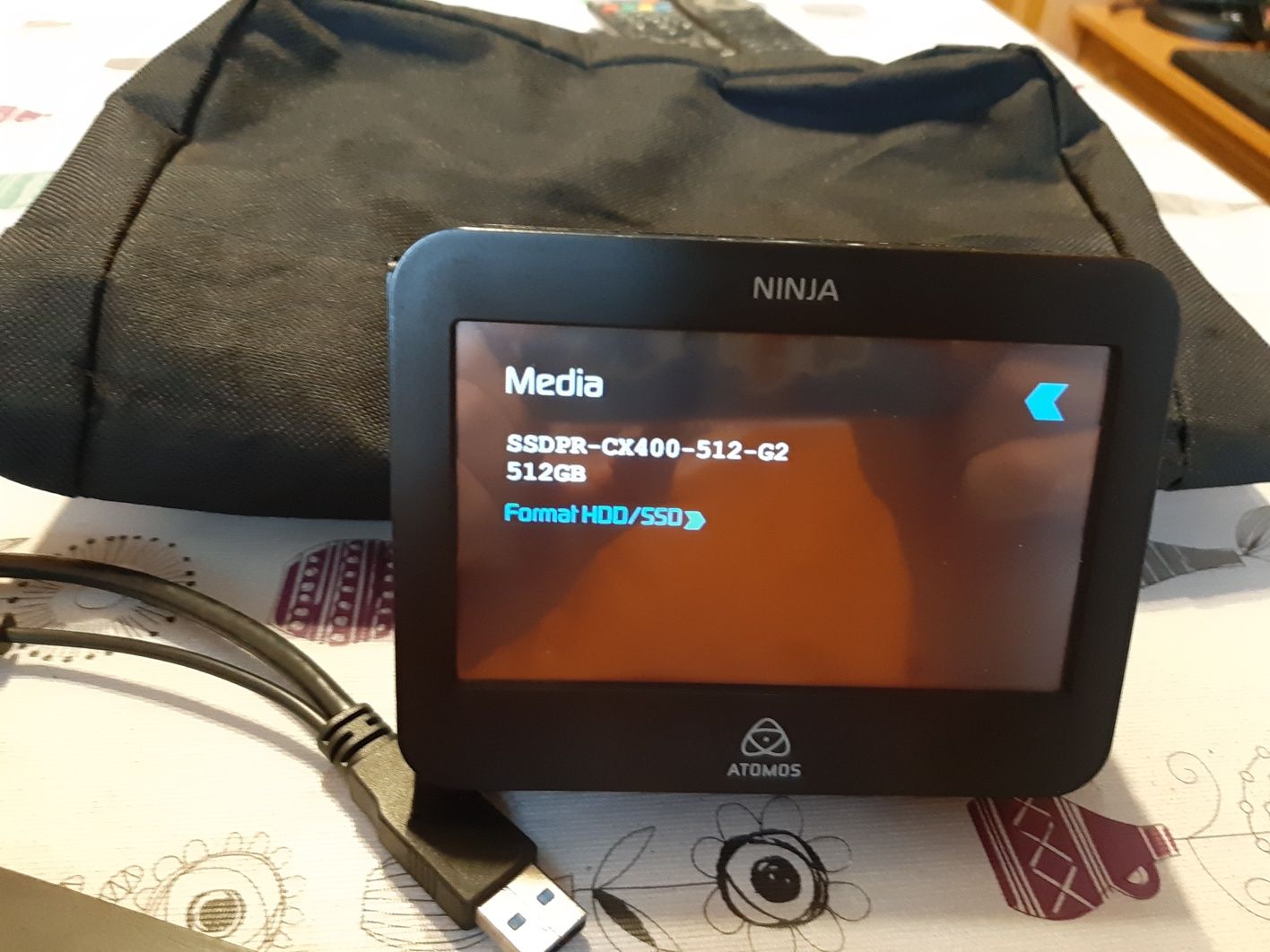 Recorder full Hd 1920x1080 Atomos Ninja aplle prores HQ