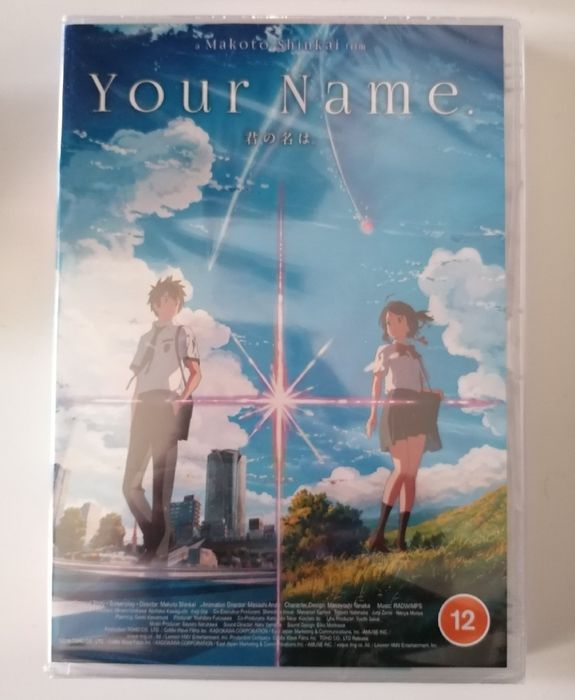 Your Name DVD Kimi no Na wa anime Shinkai