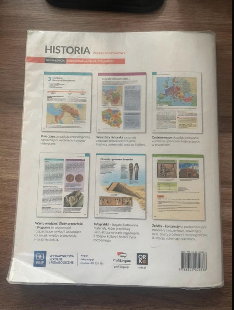 podręcznik do historii 1 klasa
