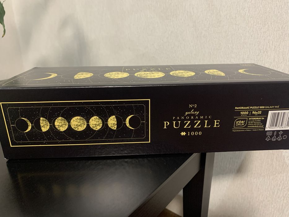 Пазли панорамні Interdruk Galaxy №2 "Фази місяця" 32х96 см 1000 шт