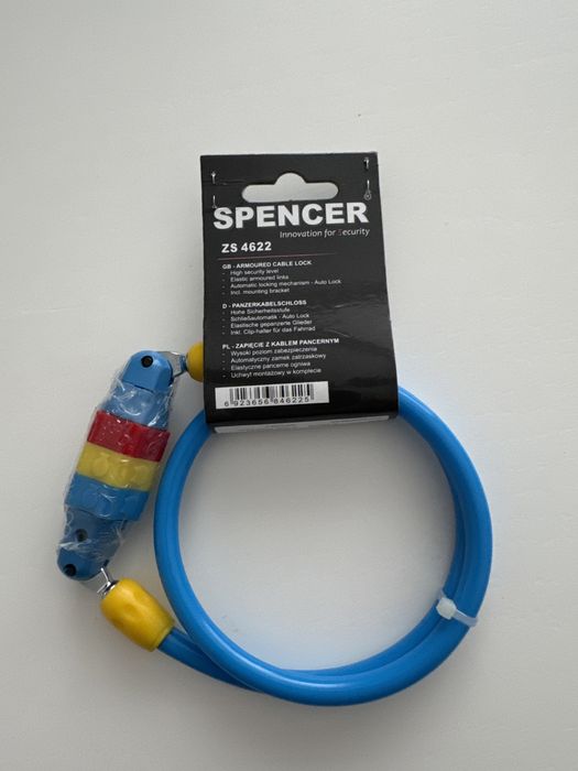 Zapięcie rowerowe szyfr