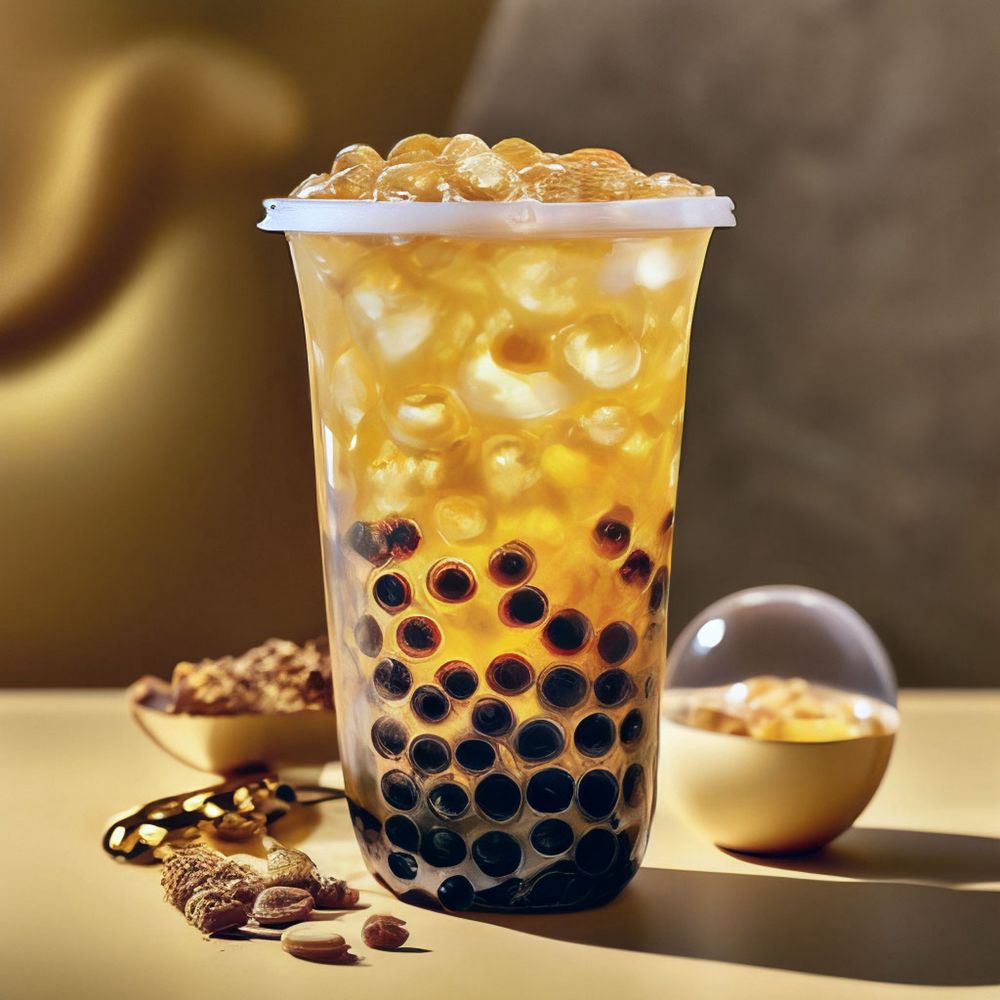 Шарики с соком для бабл ти Кокос Сиропы Топиока Трубочки Bubble tea