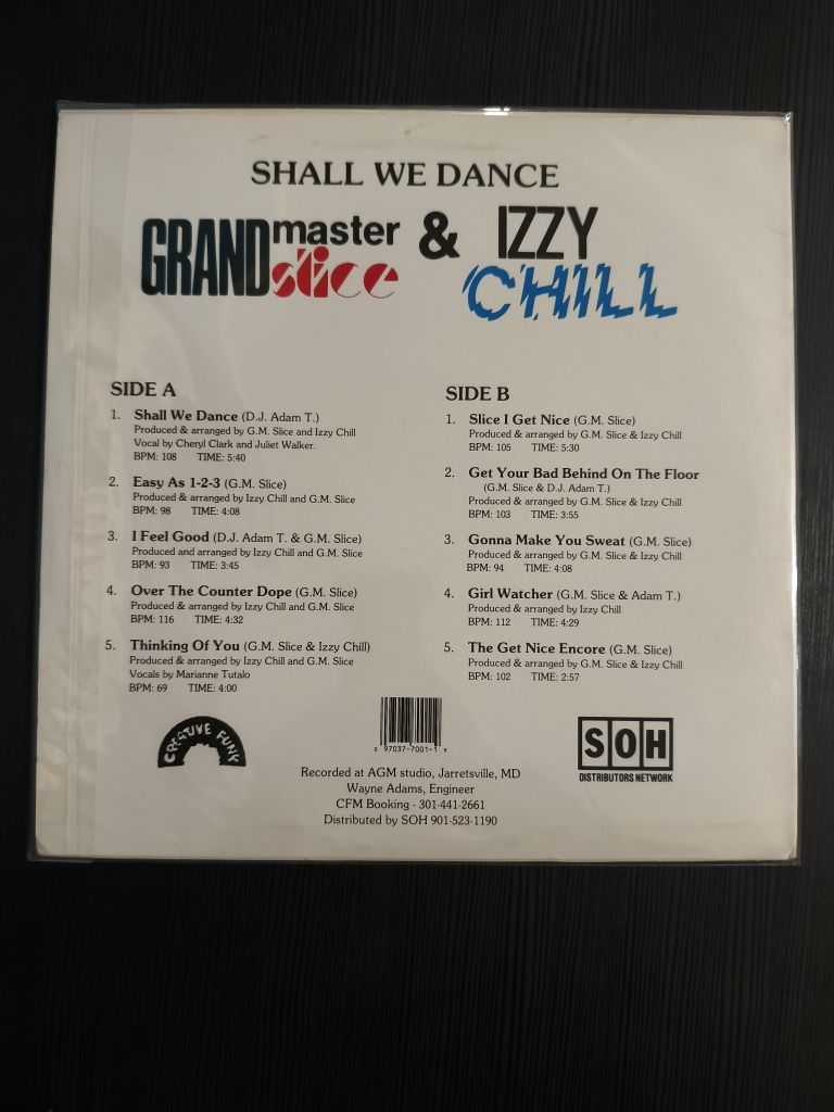 Grand Master Slice & Izzy Chill - Shall we dance LP