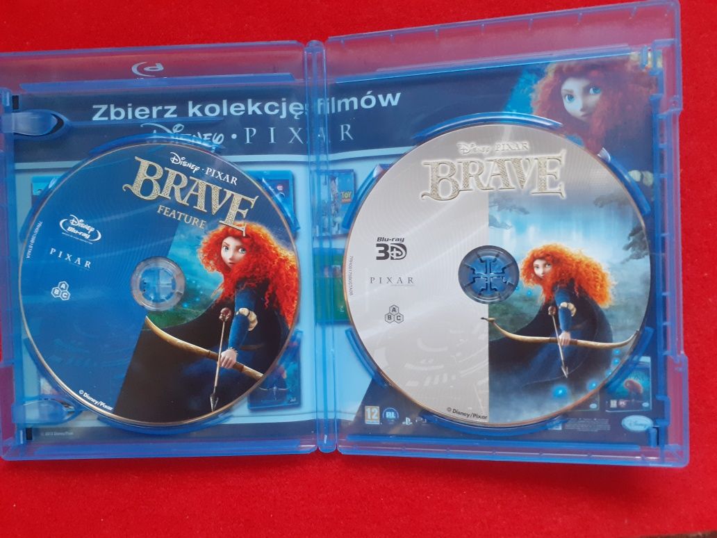 Merida Waleczna 3D blu-ray