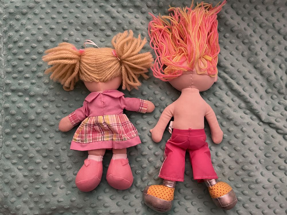 Dwie lalki szmaciane, lalka szmaciana dla dziewczynki