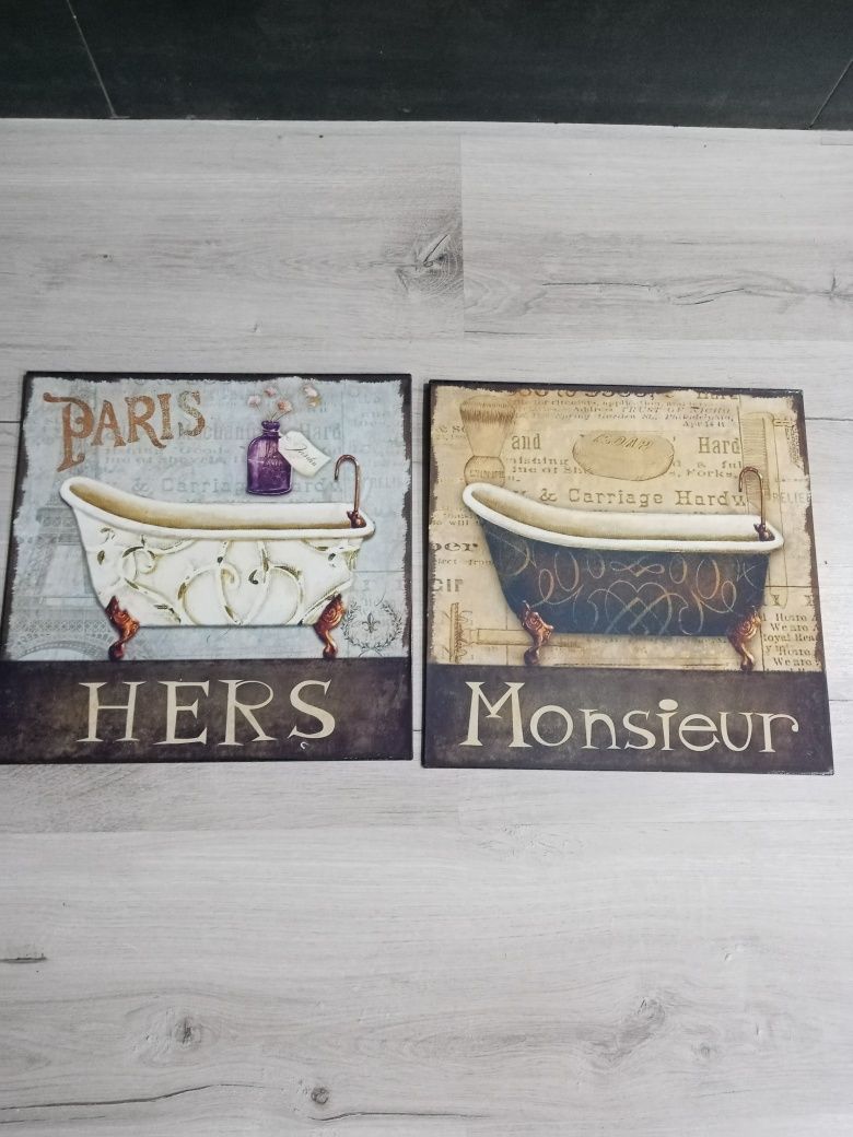 Quadros vintage.