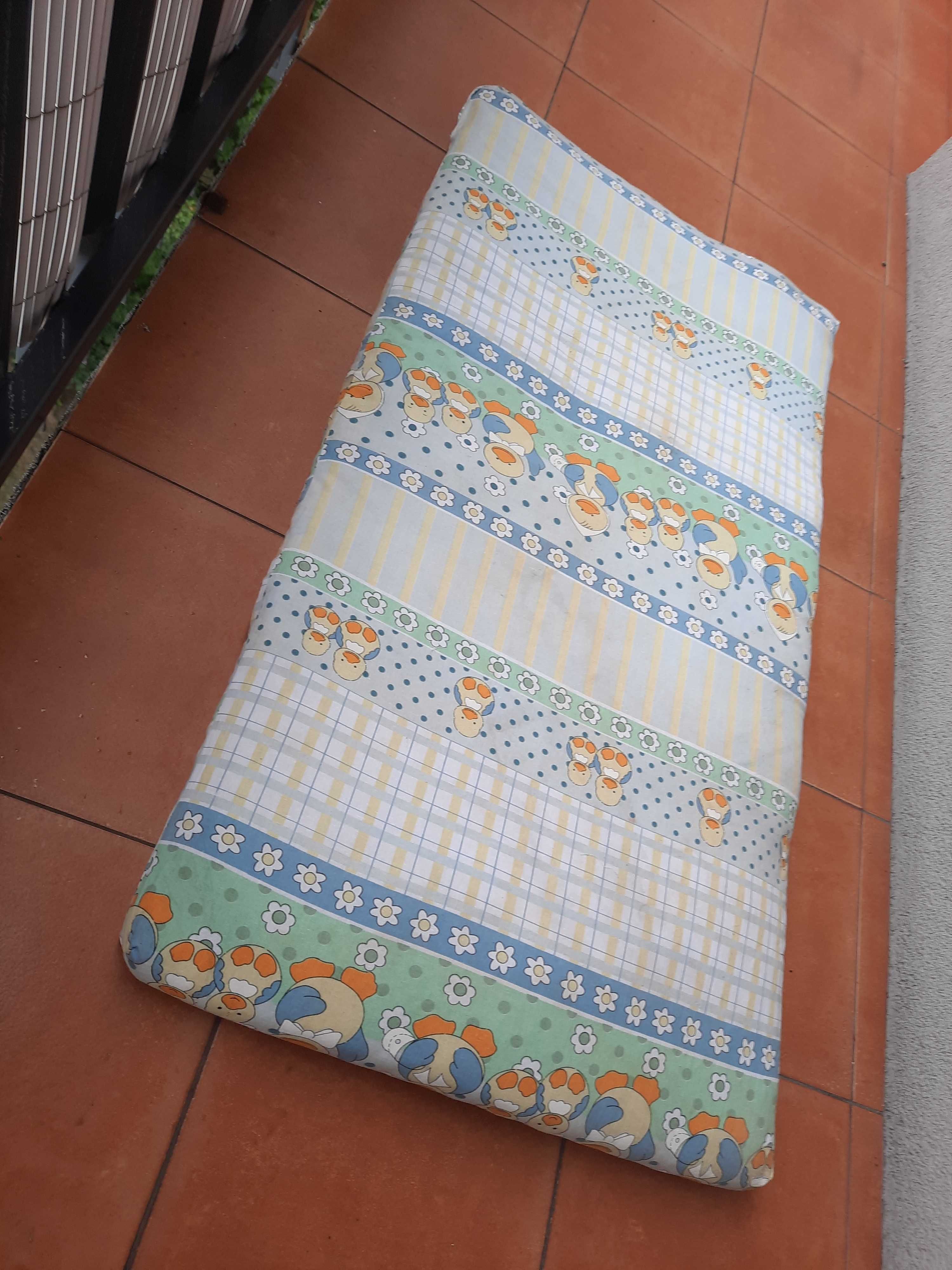 Materac dla dziecka dziecięcy łóżeczka  115x60 Kokos pokorowiec zamek