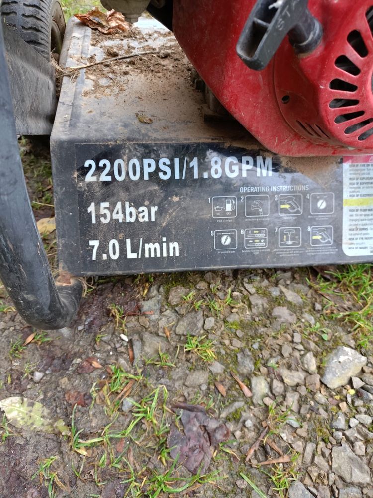 Myjka ciśnieniowa spalinowa