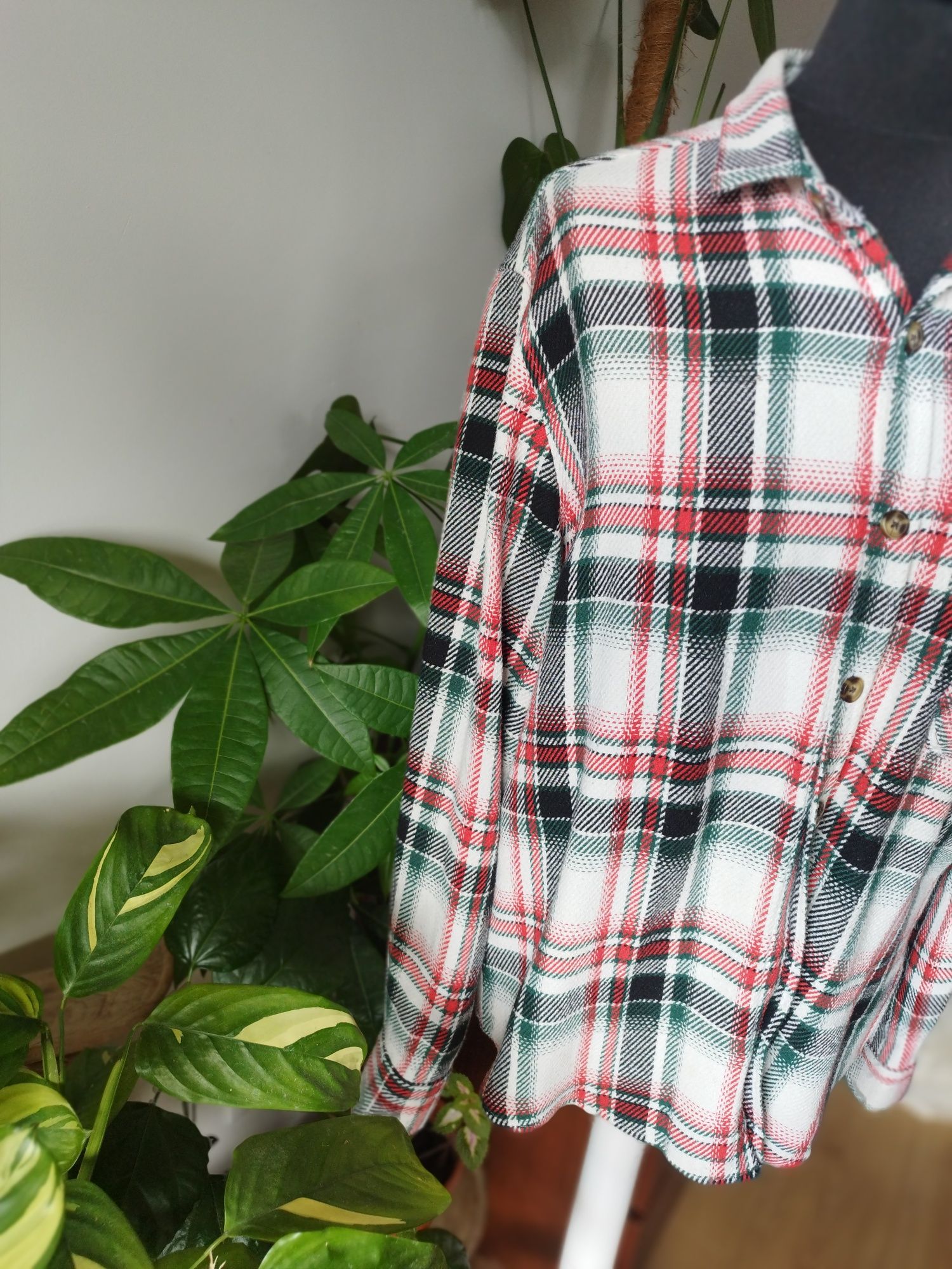 Koszula w kratę firmy Manche, slim fit, damska