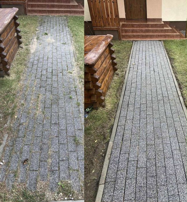 Mycie kostki brukowej/Mycie elewacji/Mycie maszyn budowlanch