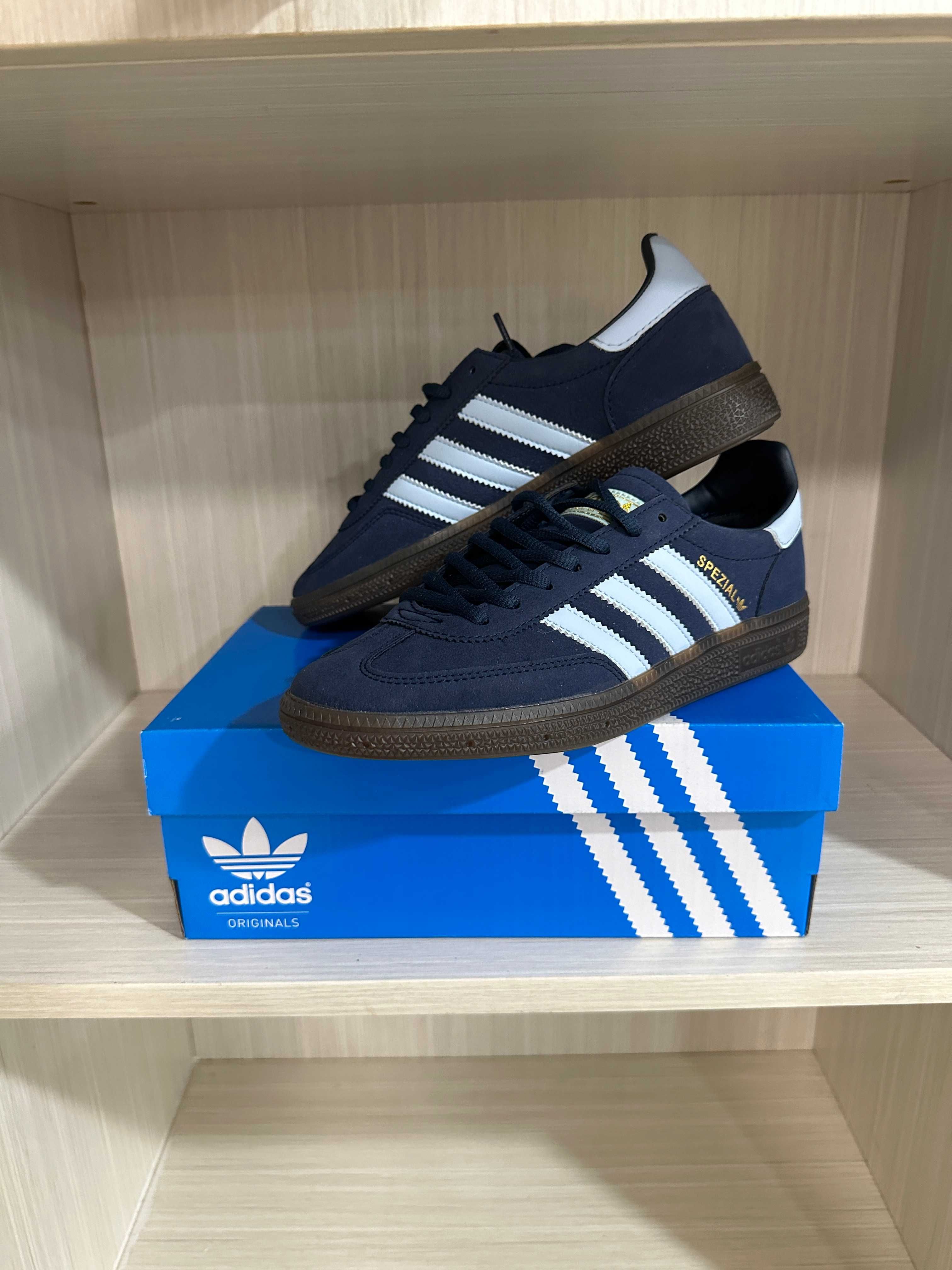 Adidas buyt damskie Handball_Spezial Navy_Gum Espadryle R.36