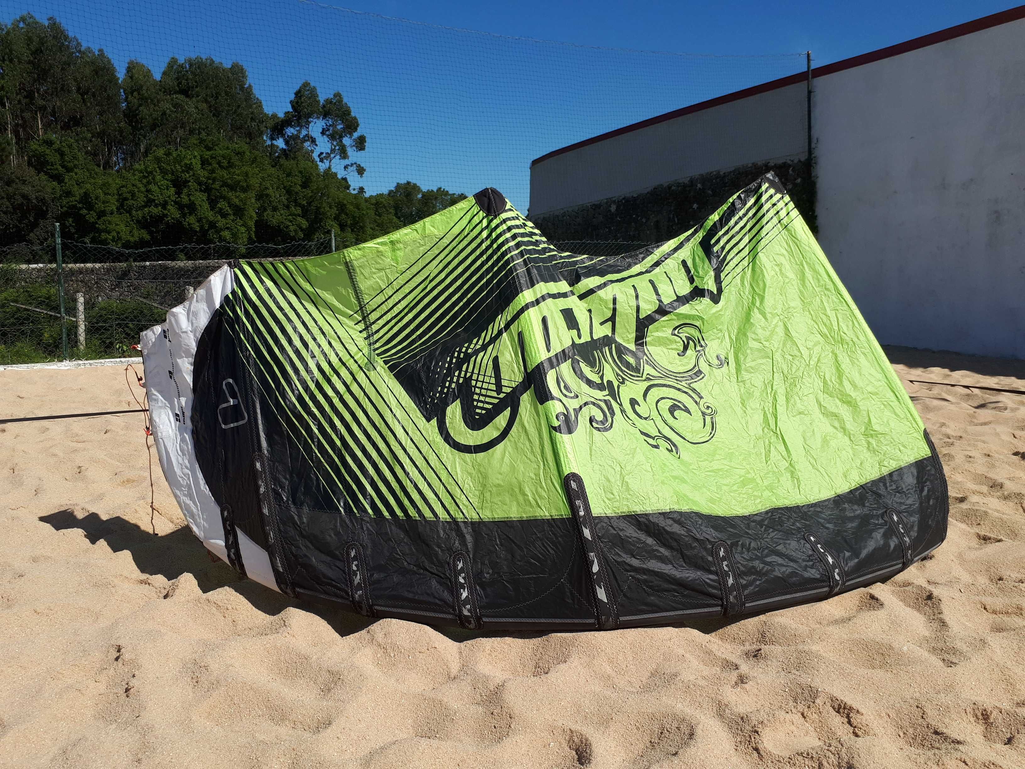 kite Best 7.5, com barra e saco