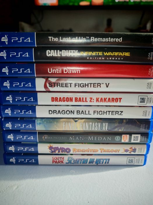 Jogos nintendo switch, PlayStation 4 e 5 e joycons