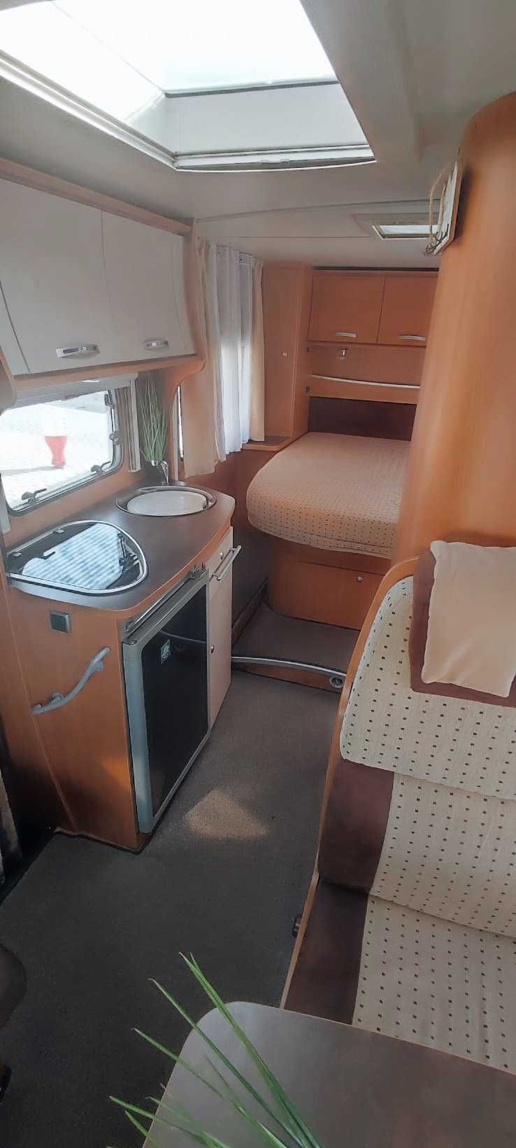 Autocaravana cama central Challenger