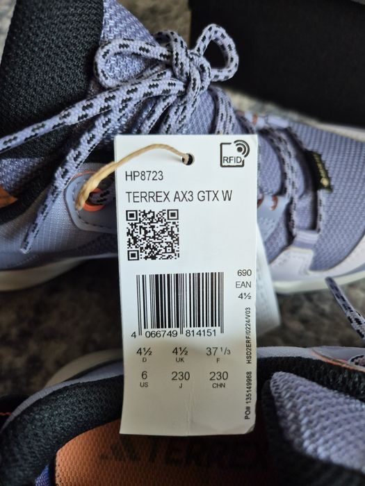 Buty adidas terrex gore-tex roz 37 1/3