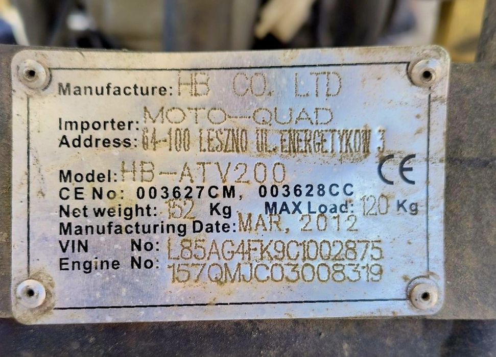 Quad 200cc automat