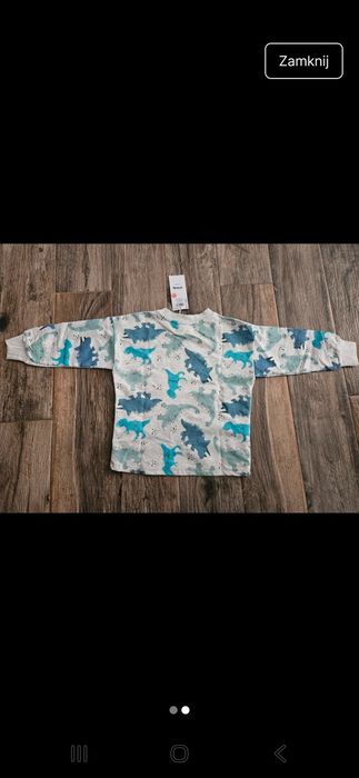 Bluza we wzory r. 104