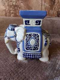 Słoń ceramiczny-kwietnik