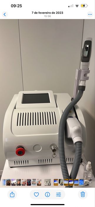 Maquina de laser SHR como nova