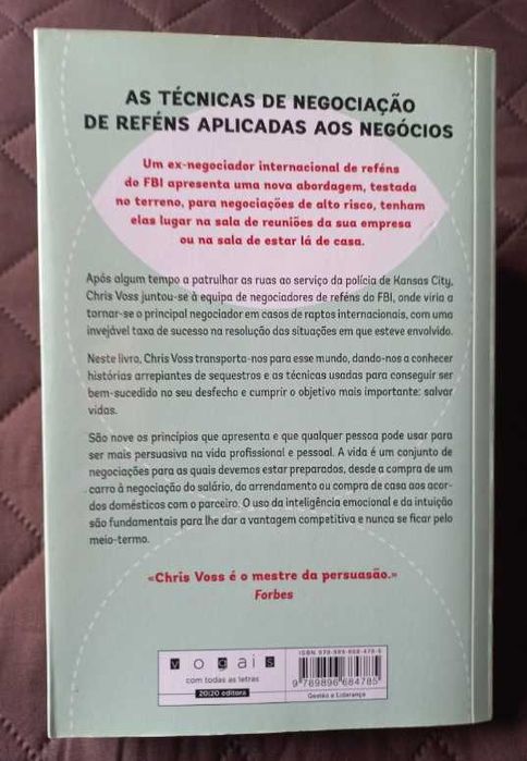 Não se Fique pelo Meio-Termo - Chris Voss e Tahl Raz