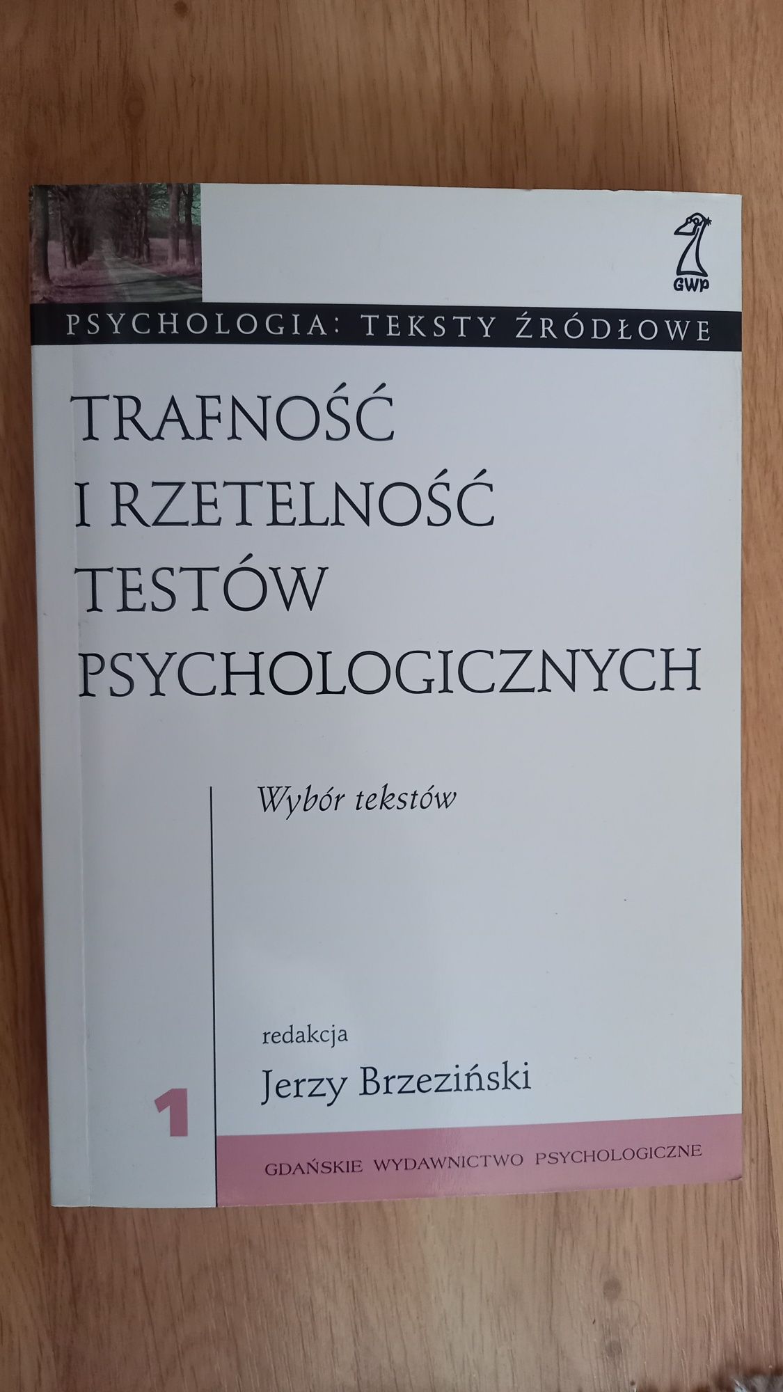 Książka trafność i rzetelność testów psychologicznych Brzeziński