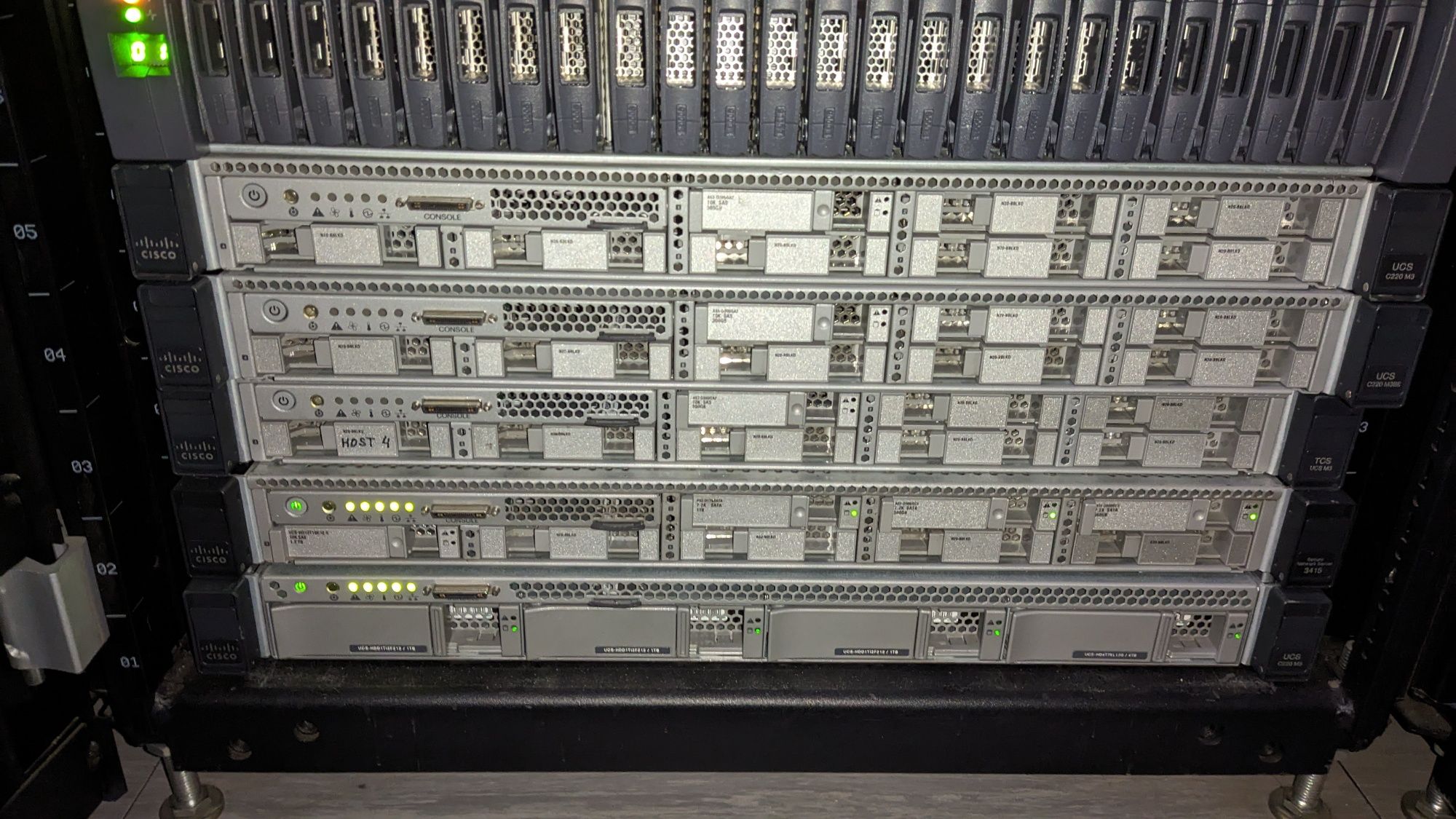 Сервера Cisco UCS-C220-m3 (e5-2680v2, 256Гб)