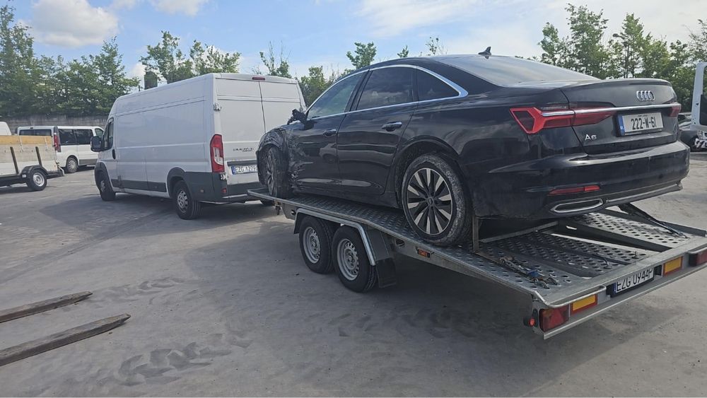 Przyczepa Laweta 4.5 m x 2.10 m Wynajem Wypożyczalnia Zgierz